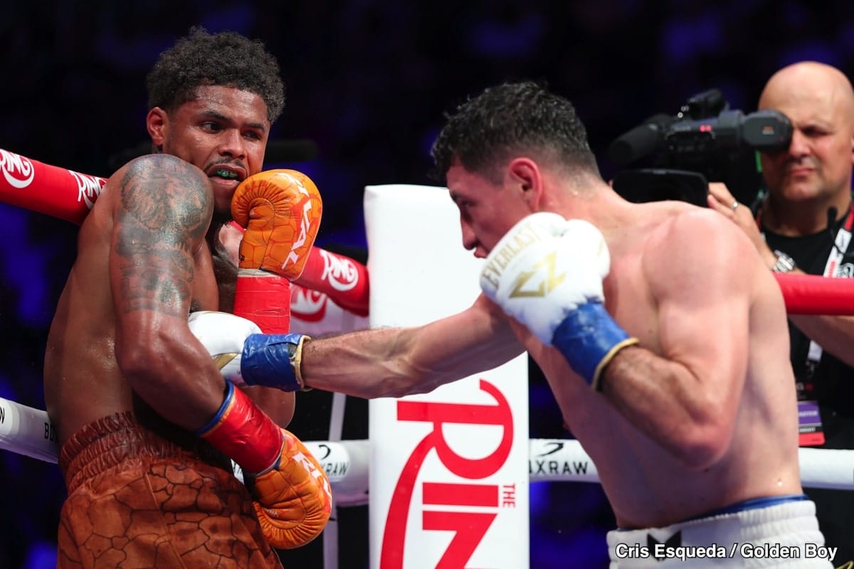 The Old Sparring Clip Made Shakur Stevenson Believe a Teofimo Lopez Fight is Next