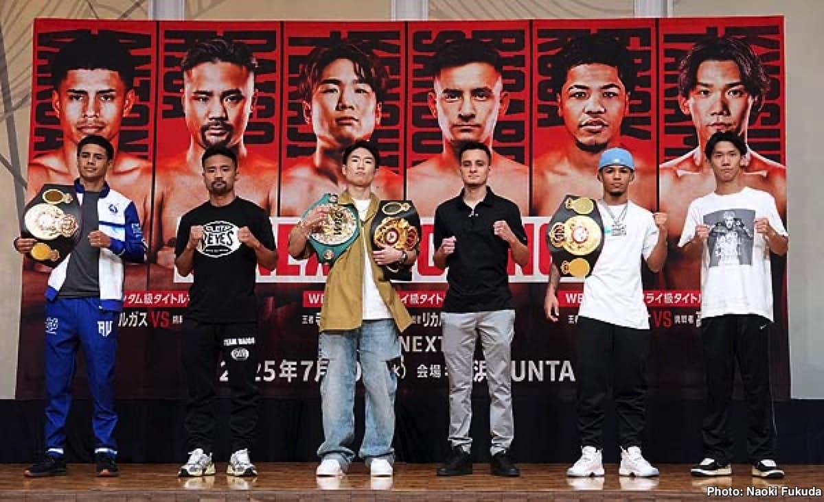 WATCH LIVE: Teraji vs Sandoval, Vargas vs Higa, Rosa vs Takami