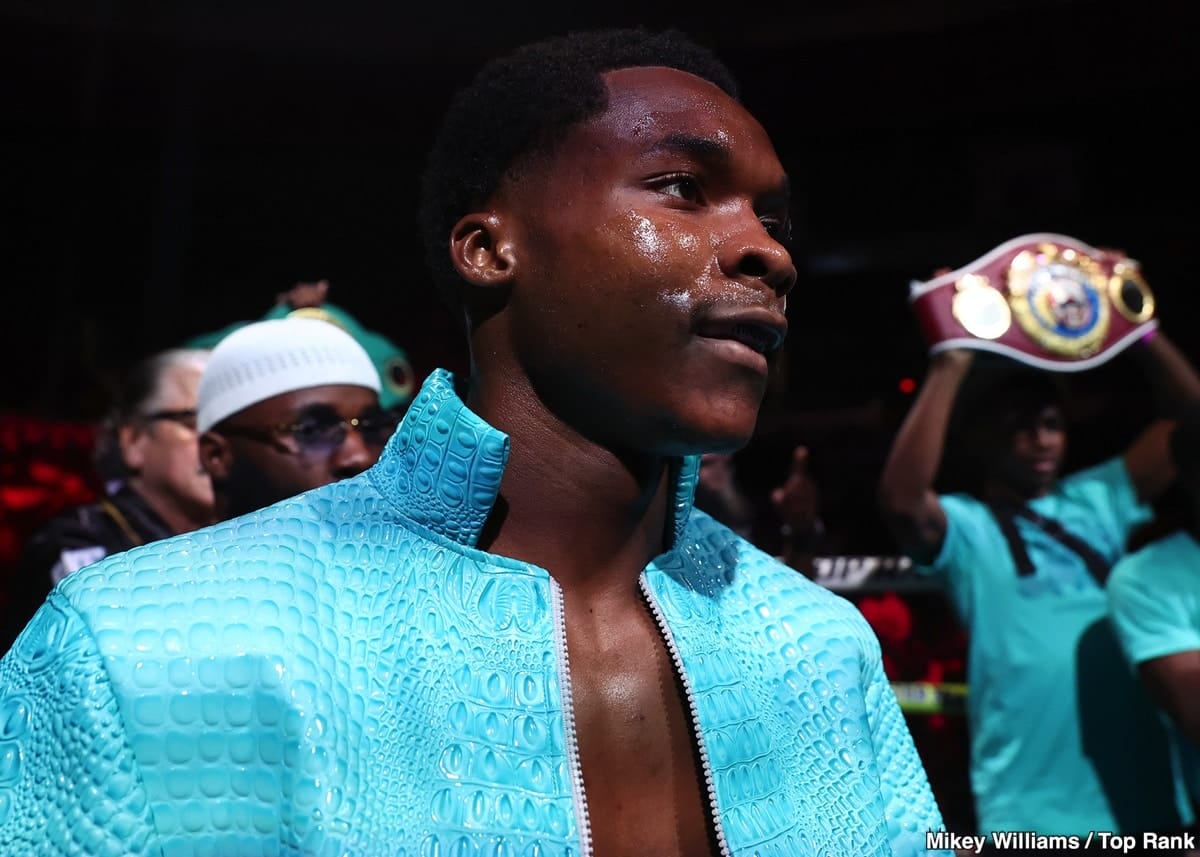 Abdullah Mason’s WBO Title Bid Questioned by Keyshawn Davis Due to Sam Noakes’ Power