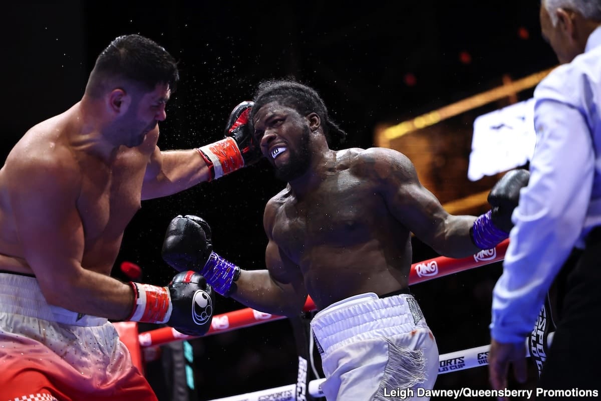 David Adeleye Blames Loss to Filip Hrgovic on ‘Illegal Rabbit Punches,’ Says Refereeing Was Bad