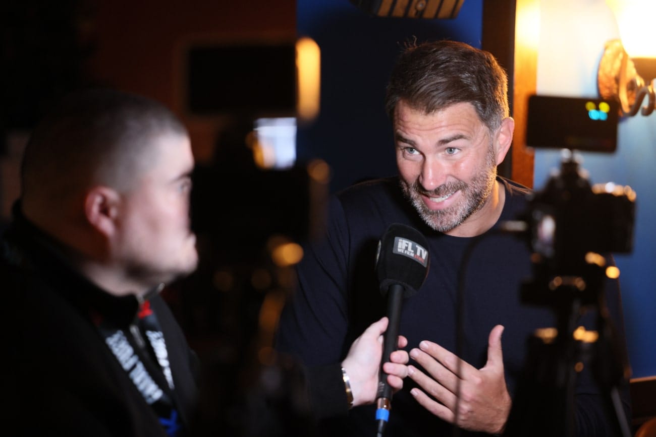 Hearn Responds to Tommy Fury: “A Ridiculous Thing to Say” About Joshua
