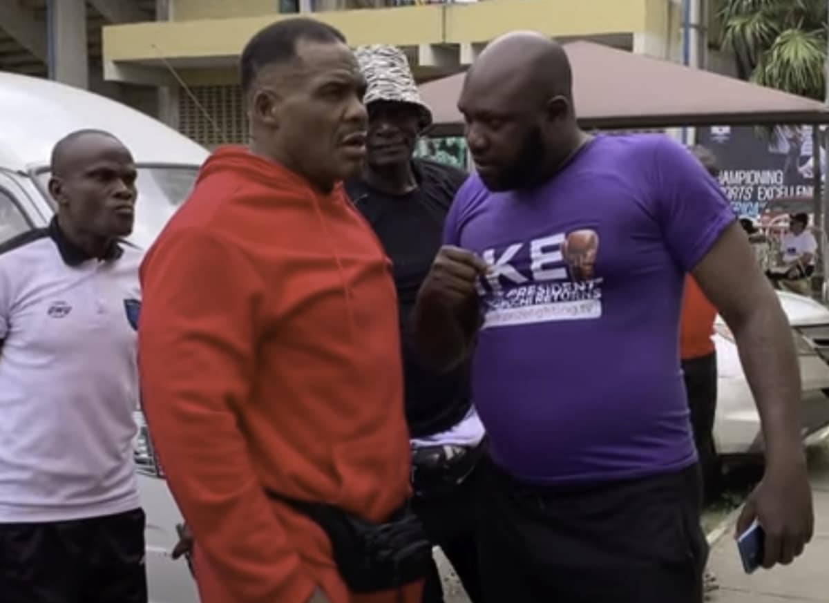 Ike Ibeabuchi at 52 Calls Out Usyk After Beating a 40-Year-Old Who Quit on His Stool
