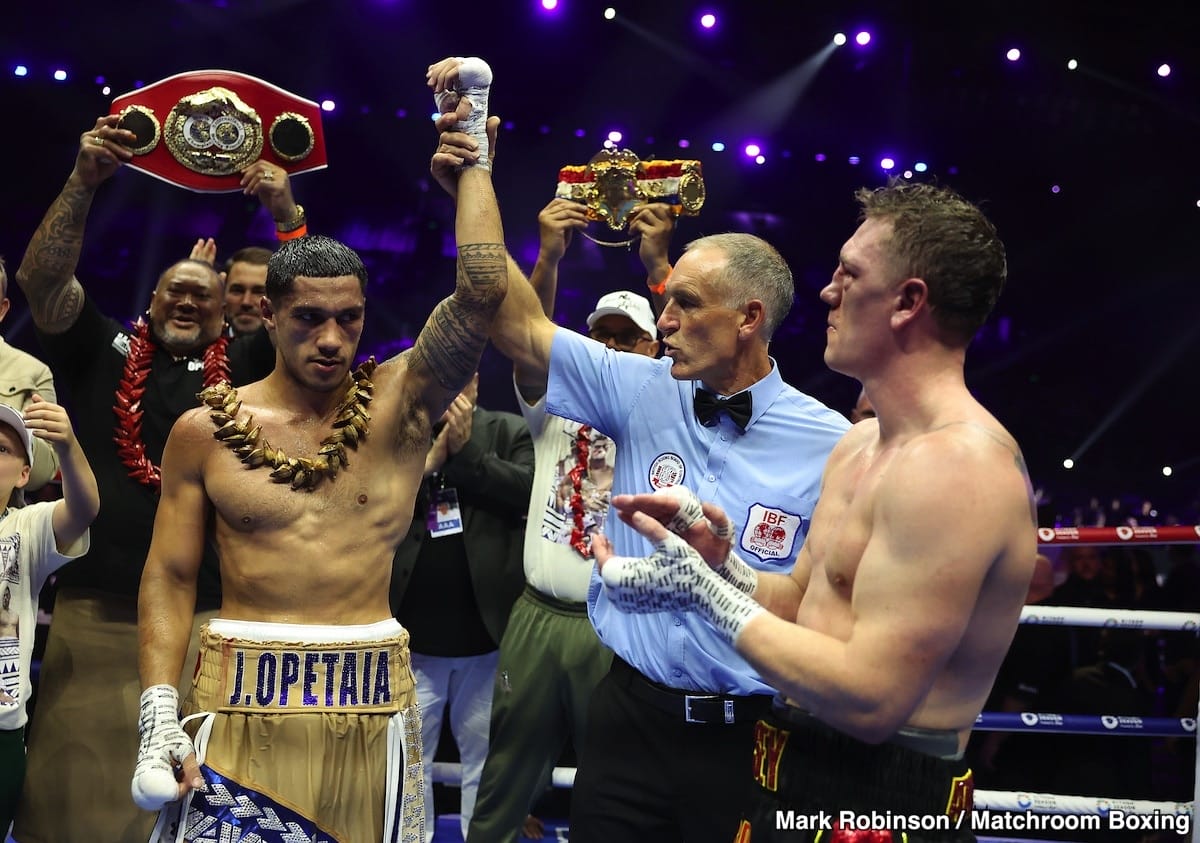 Jai Opetaia Threatens Heavyweight Jump if Cruiserweight Unification Doesn’t Happen