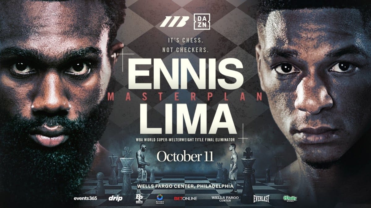 Jaron ‘Boots’ Ennis vs. Uisma Lima: WBA Title Eliminator Set for October 11 on DAZN in Philadelphia