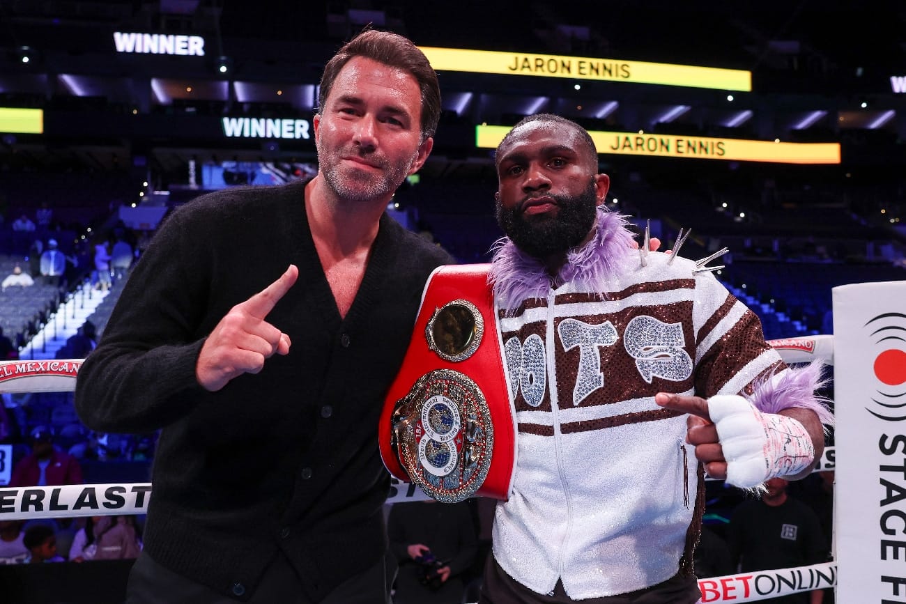 Jaron Ennis’s 154 Pound Debut Set For October, Will Face Uisma Lima In Philly