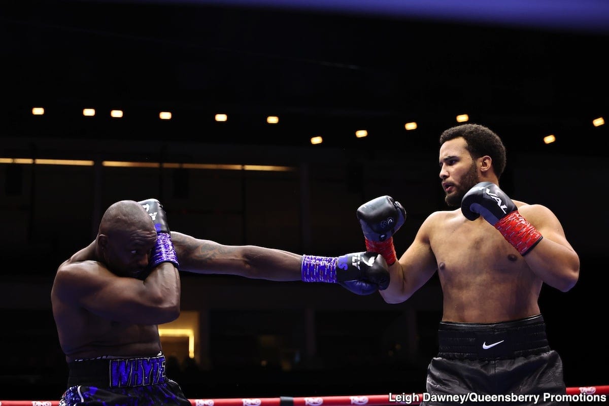 Moses Itauma Wrecks Dillan Whyte in Under Two Minutes