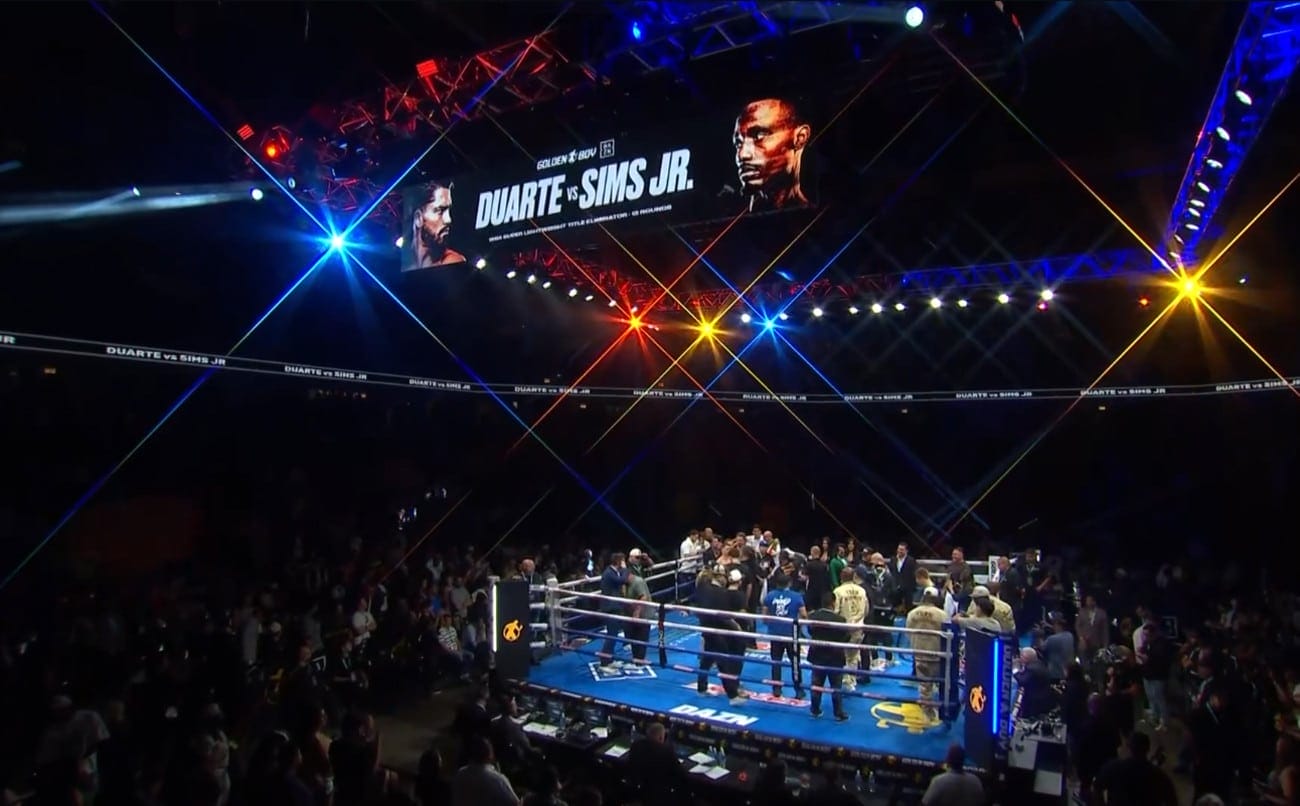 Oscar Duarte Victorious Over Kenneth Sims in Hard-Fought Eliminator – Boxing Results