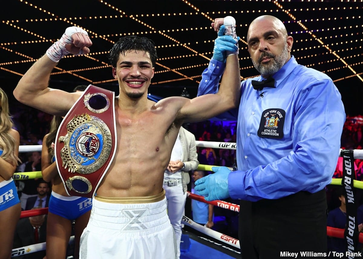Zayas’ Title Reign Begins with Ortiz Jr. Accusations of a “Gift”ed Belt
