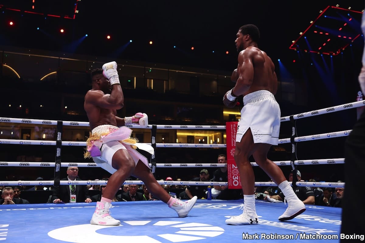 Anthony Joshua Calls Out Tyson Fury: “I’ll Be Back Soon, Hopefully Punching Fury’s Head In”