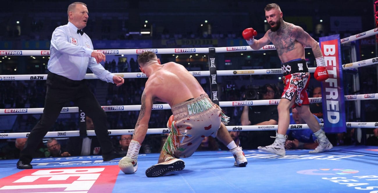 Boxing Results: Crocker’s Knockdowns Seal the Win Against Donovan