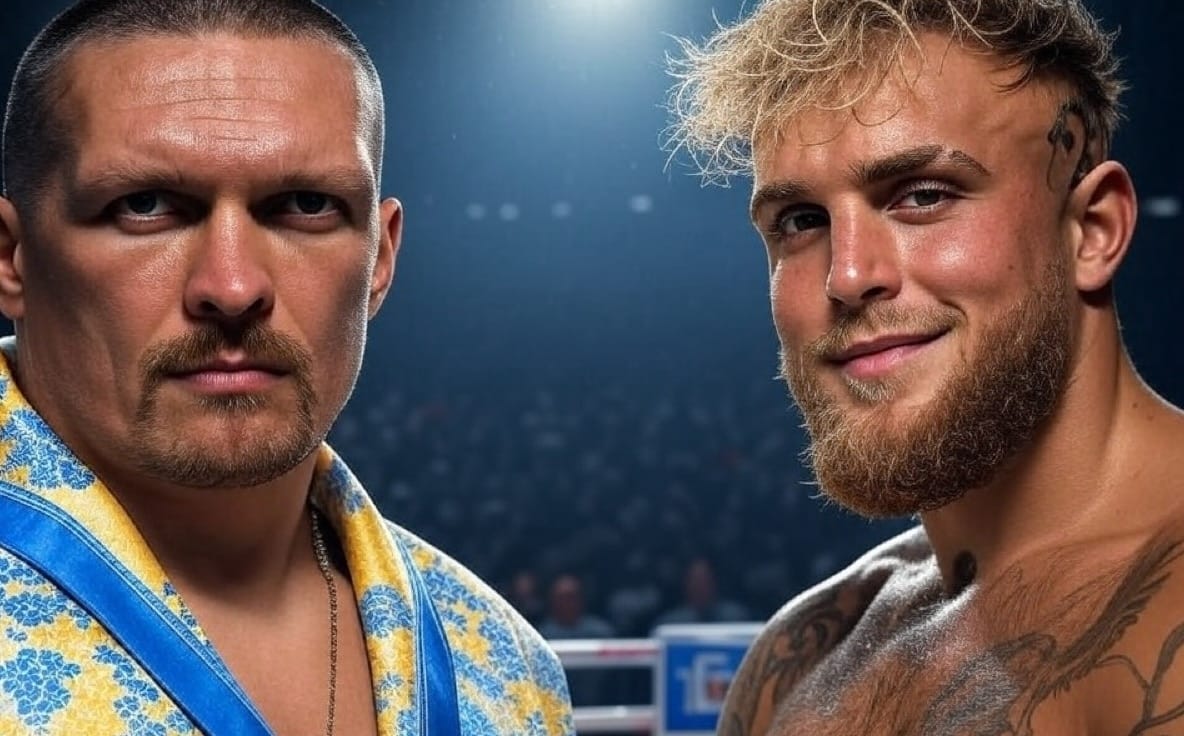 Oleksandr Usyk Sends Cage-Fight Challenge to Jake Paul – Should Fans Take It Seriously?
