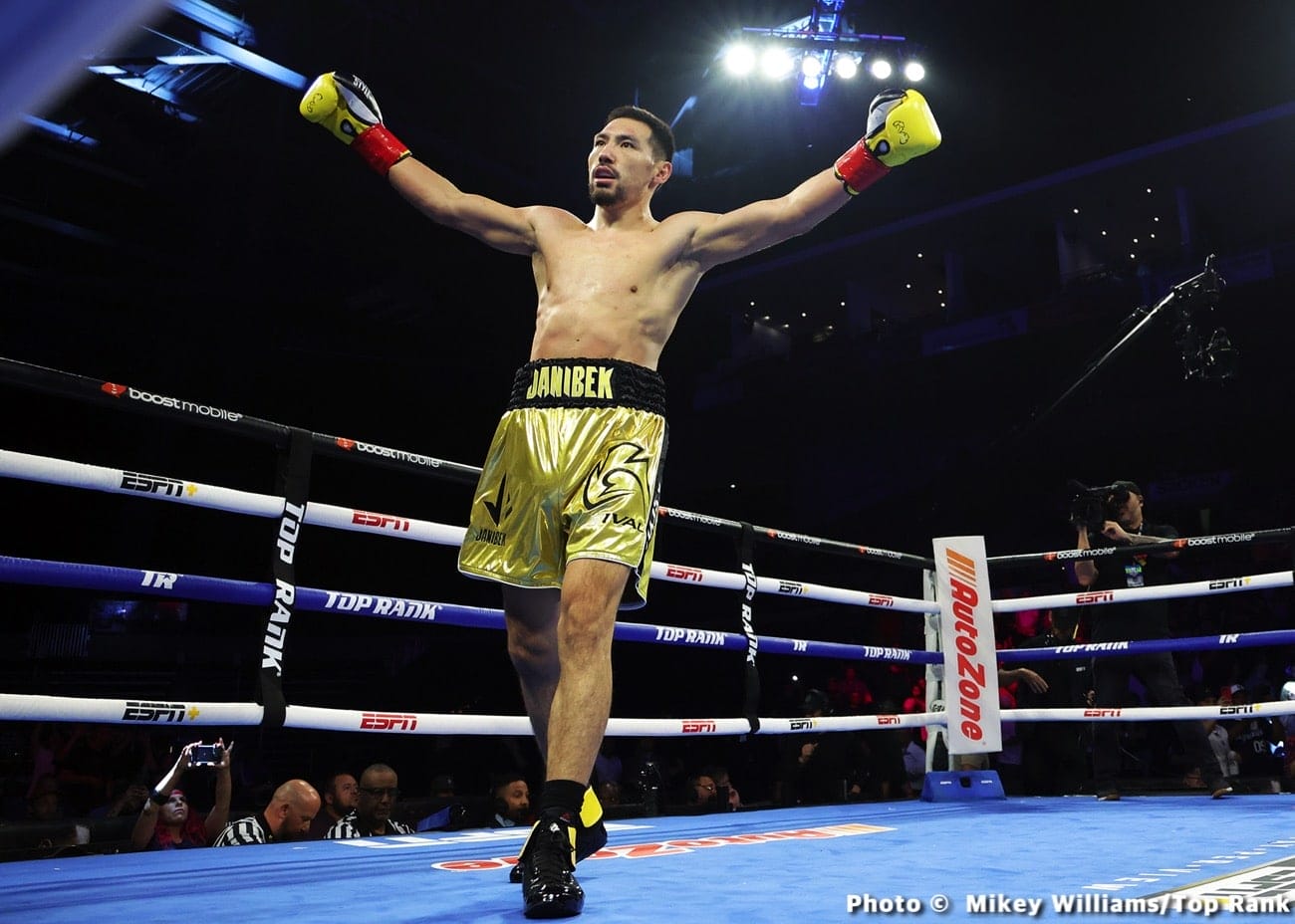 The Great Middleweight Mystery: Janibek Alimkhanuly’s Secret Announcement Ignites Speculation for a Three-Belt Battle