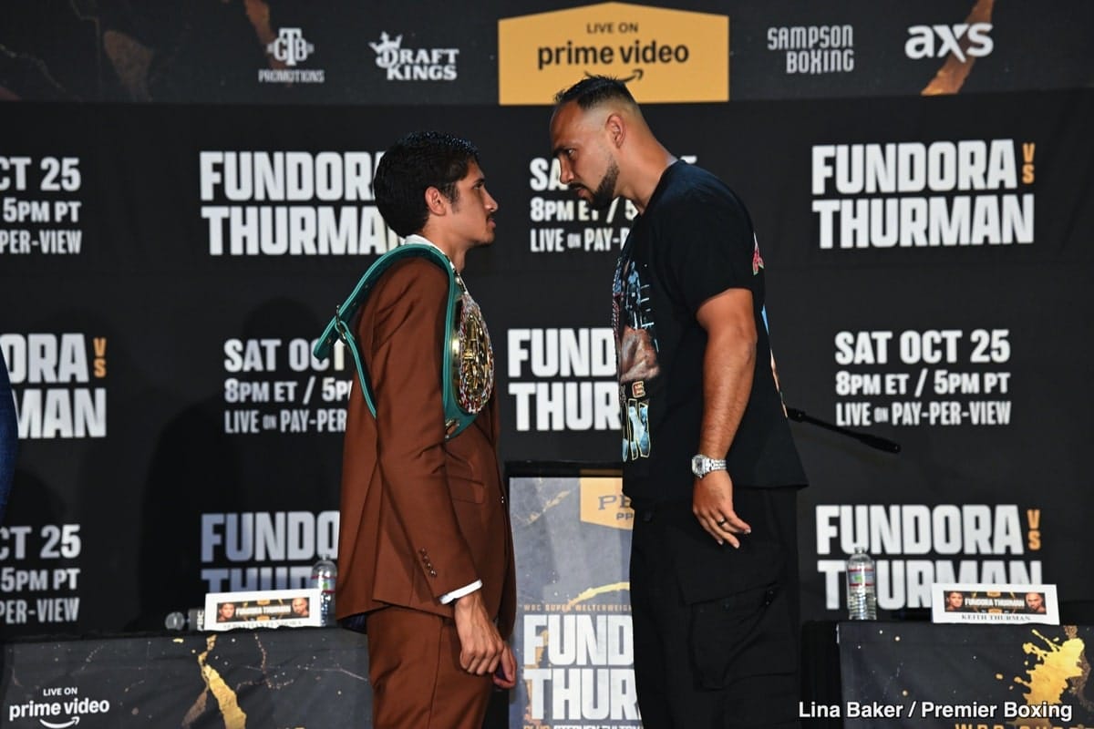Will Keith Thurman’s Controversial Approach to Fighting “Latino Fighters” Lead to His Downfall Against Sebastian Fundora