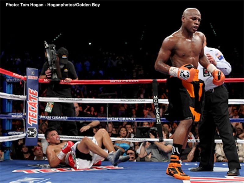 Controversial Floyd Mayweather-Victor Ortiz Fight Gets The Documentary Treatment
