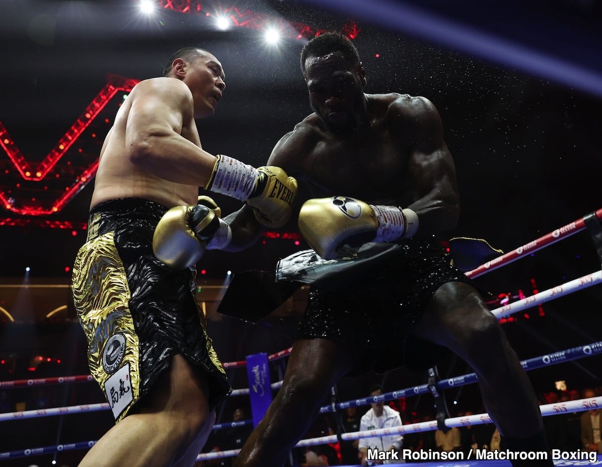 Dave Allen Wants Zhilei Zhang Next; Hearn Likes The Fight