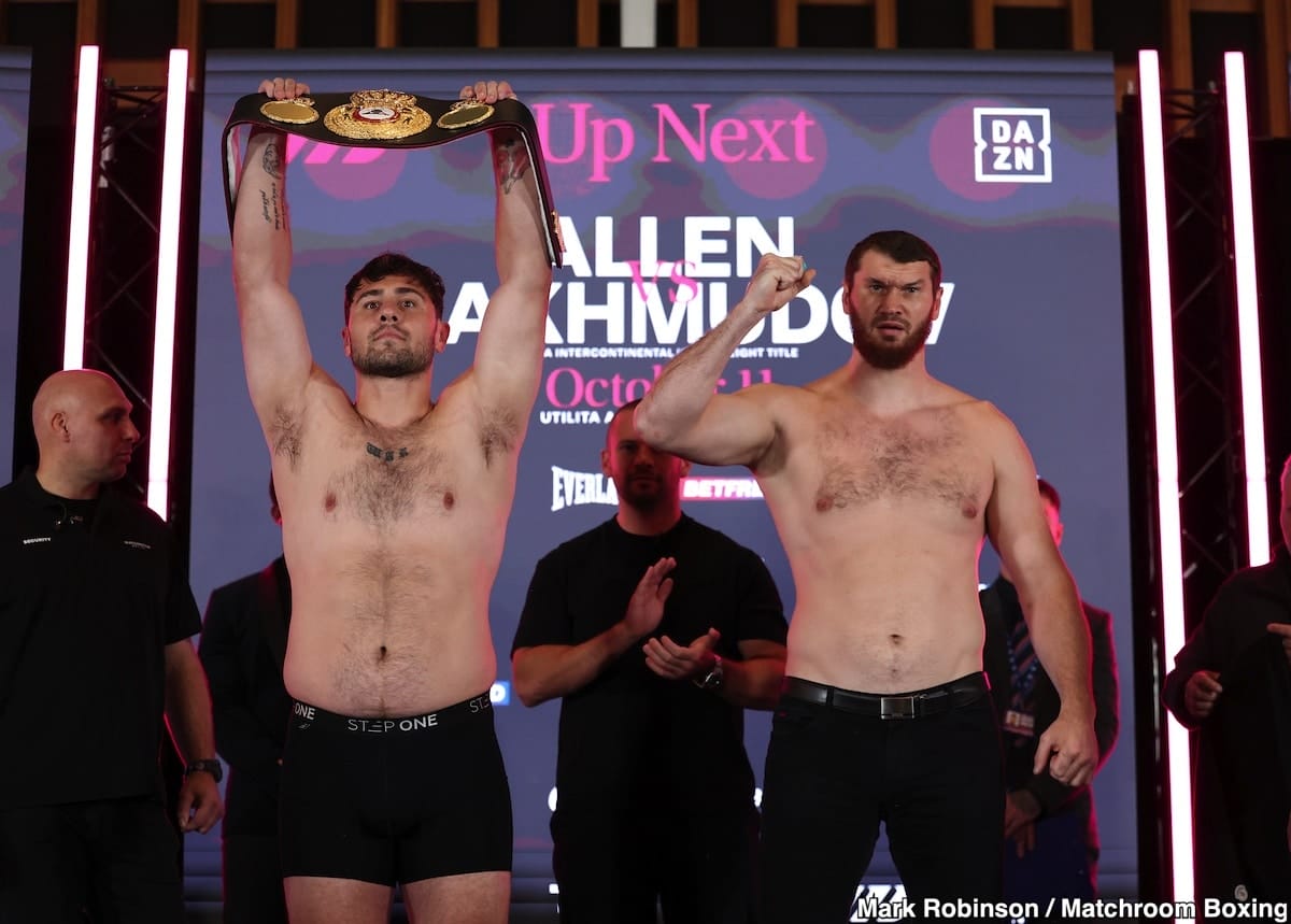 Frank Smith: Dave Allen Can Skyrocket Into Heavyweight Relevance With Win Over Arslanbek Makhmudov on Saturday Night