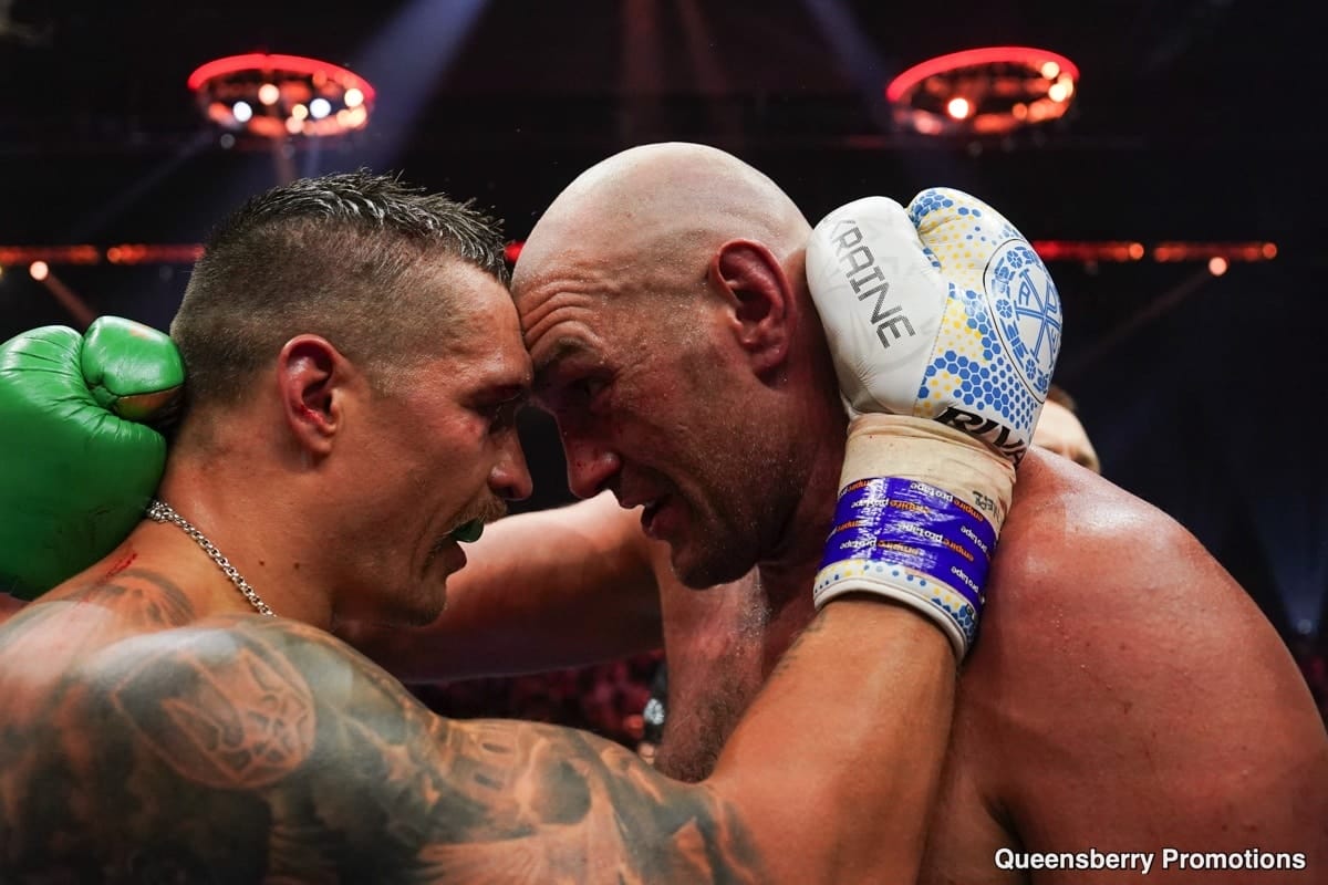 Frank Warren Says Tyson Fury Wants Third Fight With Usyk — But Does Usyk Even Care To Entertain It?