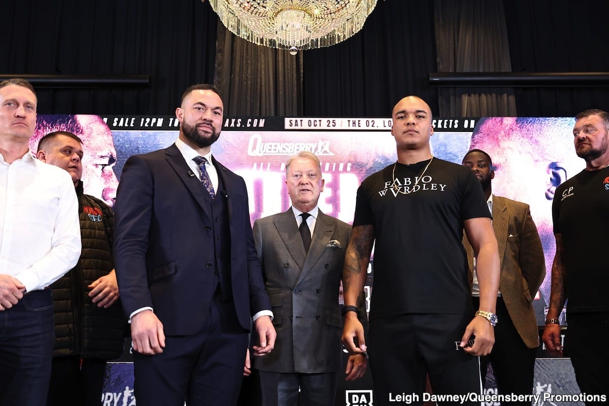 Joseph Parker Predicts “A Lot of Options” After Fabio Wardley Fight, Eyes Usyk and Itauma Next