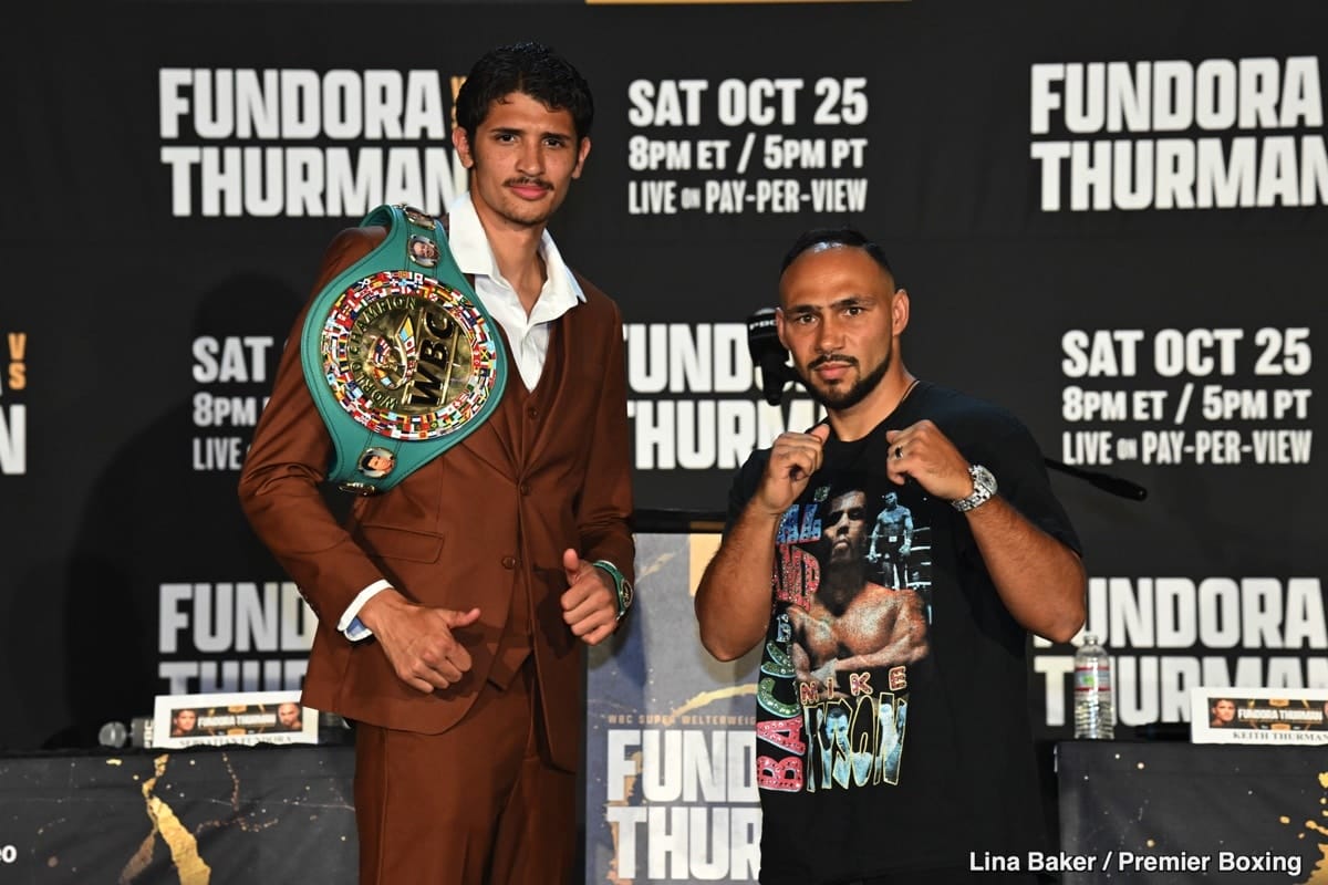 Keith Thurman Justified His Shot at Fundora by Citing His 2024 Injury—But Fans Aren’t Buying It