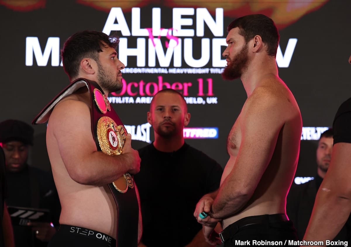 The White Rhino Wilts Under Makhmudov’s Gaze—Weigh-In Drama Sets the Tone for Saturday’s Heavyweight War in Sheffield