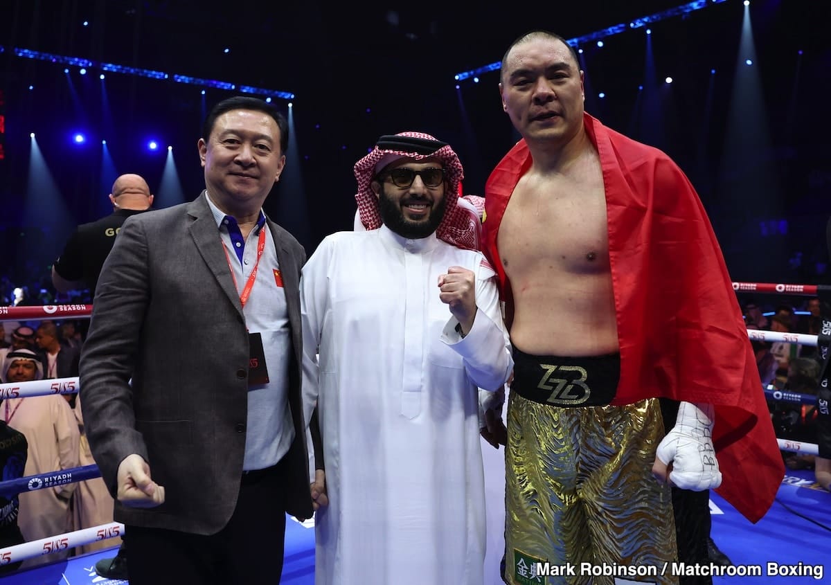 Zhilei Zhang Interested In Fighting Moses Itauma: “I Want To See The Contract, I Will Sign It”