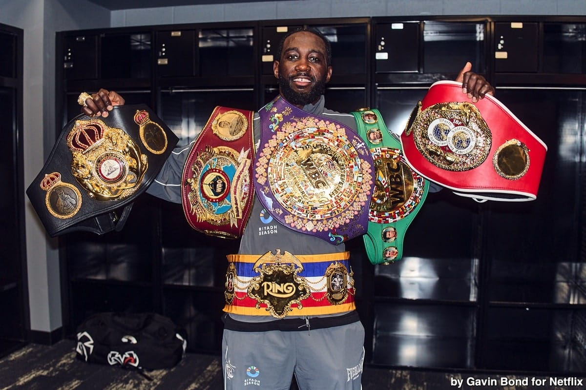 Benavidez Dares Crawford to Drop to 154 for Boots and Vergil — and Stop Pretending He’s Mount Rushmore Material