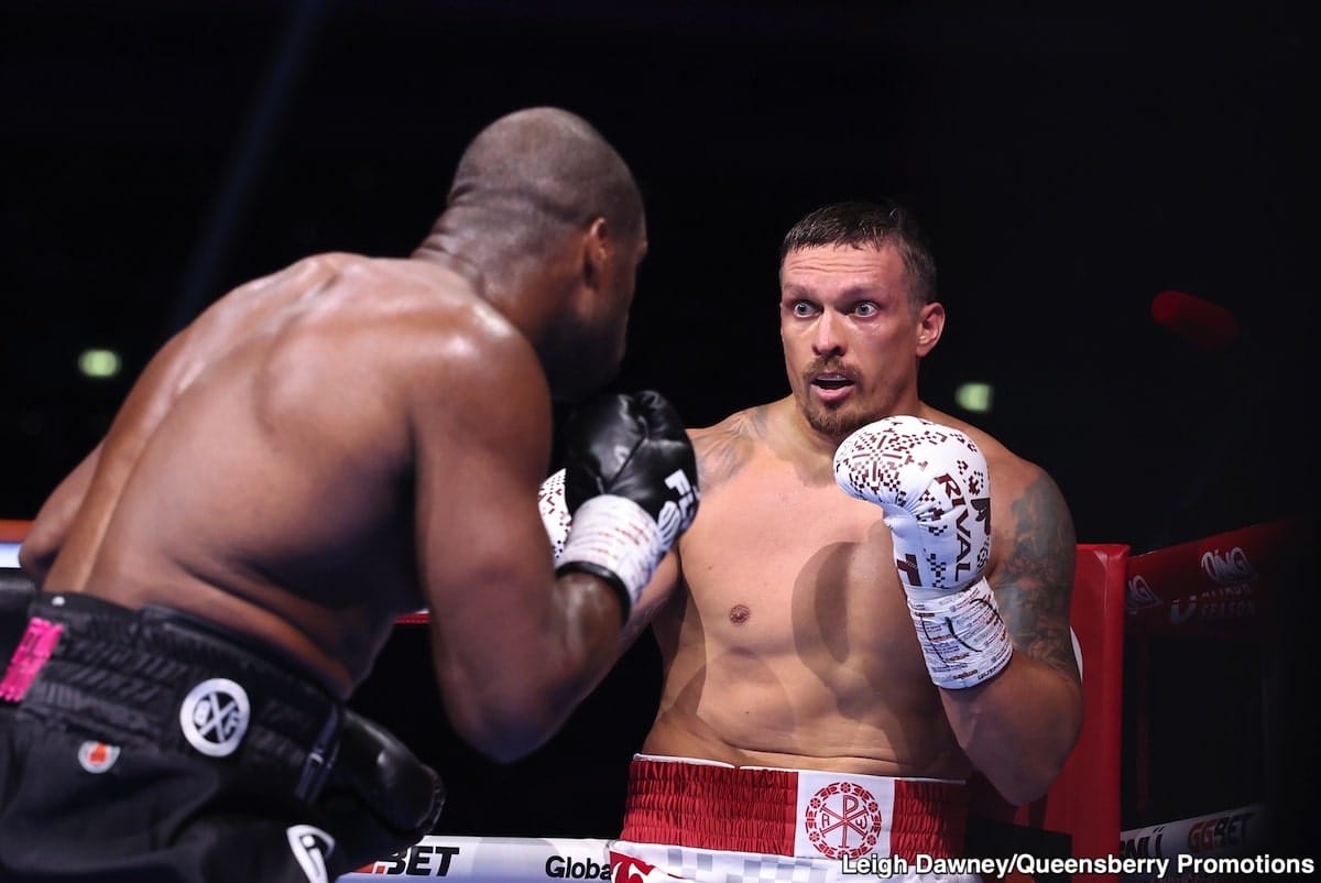 Dillian Whyte Backs Oleksandr Usyk To Defend His Undisputed Heavyweight Title Against Fabio Wardley, Says He Won’t “Run Away” From The Challenge